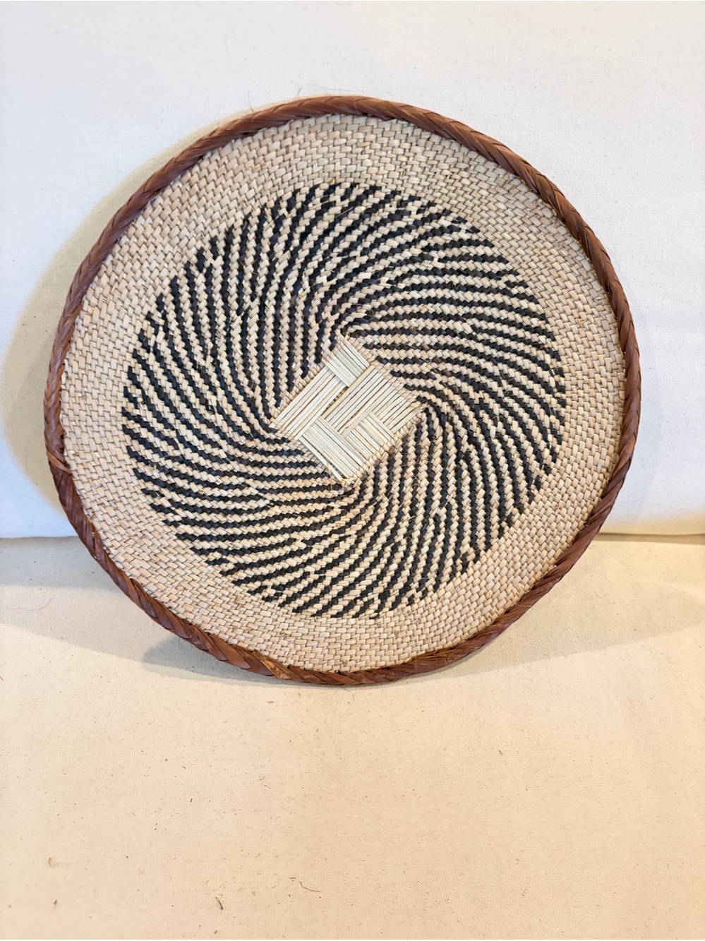 NEW Africa Woven Basket. Made by the Binga people of Zambia/Zimbabwe